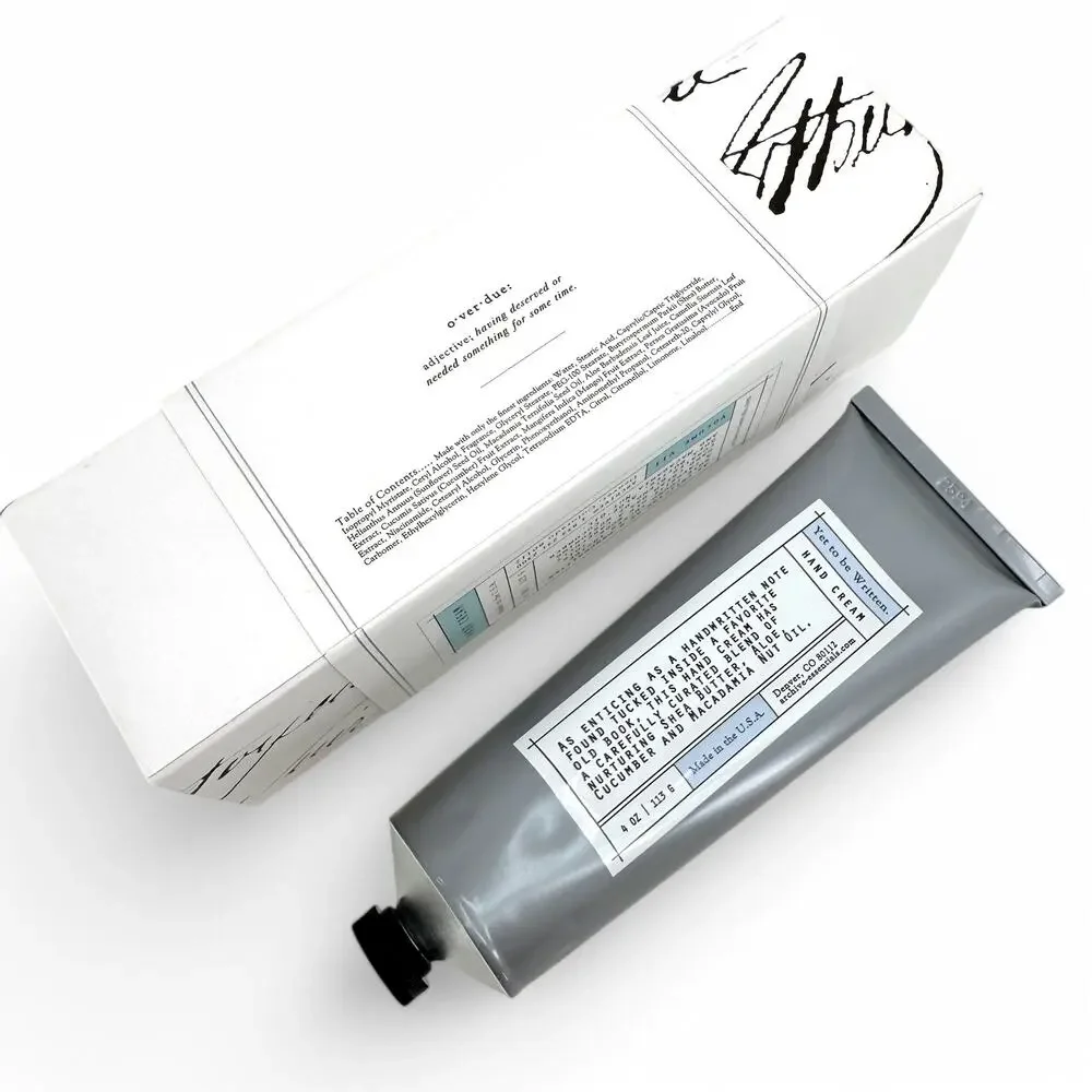 Archive Yet to be Written Hand Cream Grapefruit and Neroli Margot Elena 4 oz
